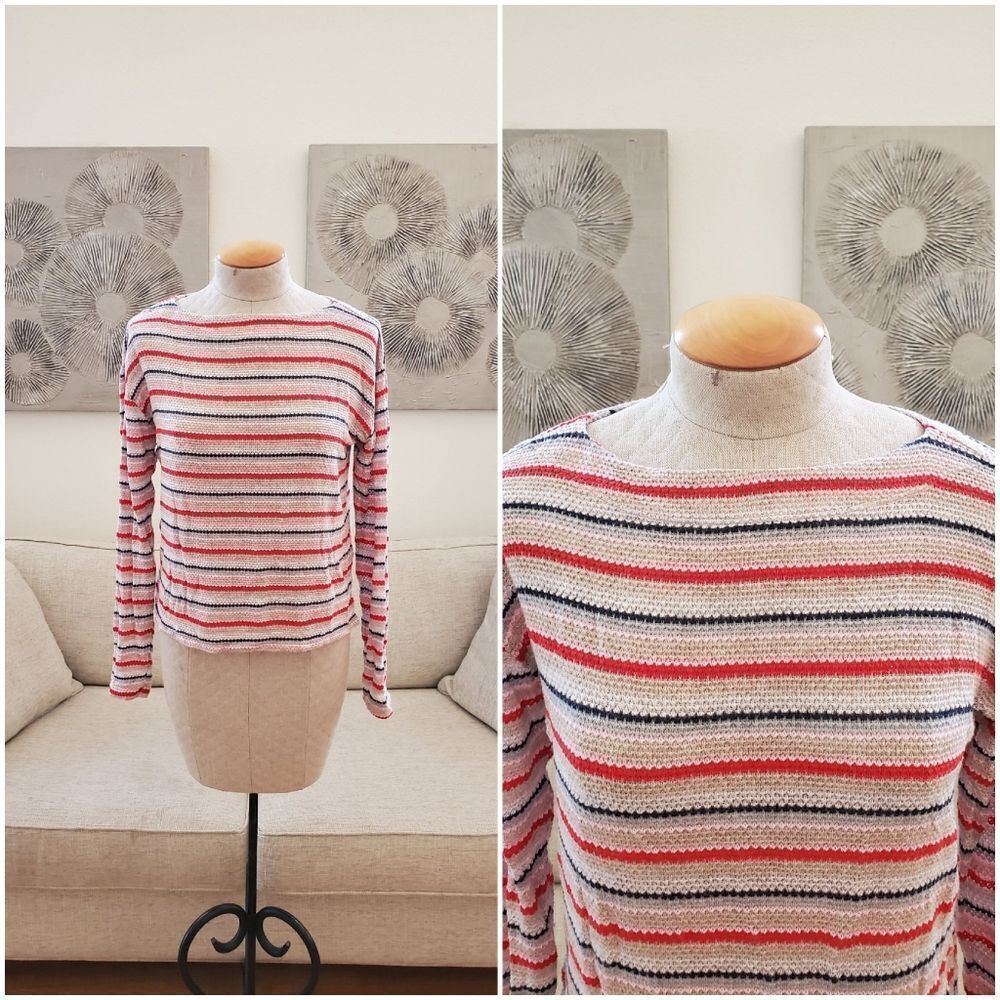 🌹 SOCIALITE 🌹 Crochet Style Boatneck Top - [Small]